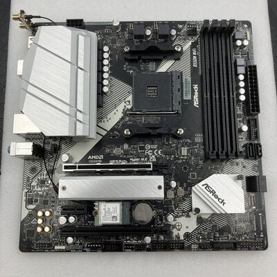 【新潟店】中古  ASRock B550M WiFi (B550 AM4 mATX DDR4) 3290006837 