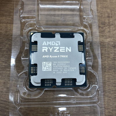 【宇都宮鶴田店】中古  AMD Ryzen 9 7900X (AM5/4.7G/76M/C12/T24/170W) 1460020206 