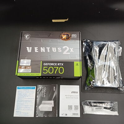 【大須店】中古  MSI GeForce RTX 5070 12G VENTUS 2X OC [PCIExp 12GB] 3120022887 