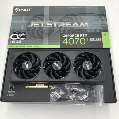 【盛岡都南店】中古  Palit NED47TSS19T2-1043J JetStream OC (RTX4070Ti SUPER 16GB) 164254