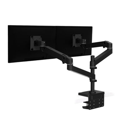 Ergotron  LX Pro デュアル スタッキングアーム 45-690-292 (デュアルモニターマウント ブラック) 