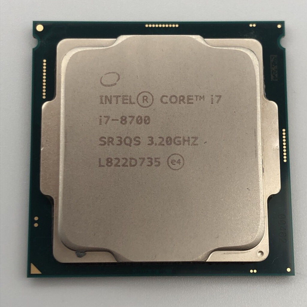 Intel Core i7-8700 動作品 CPU 中古 中古 INTEL Core i7 8700 (1151/3.20GHz/12M/C6/T12) 136198 （386909