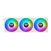 Thermaltake  CT120 EX ARGB Sync PC Cooling Fan 3 Fan Pack CL-F190-PL12SW-A (3個パック ホワイト) 