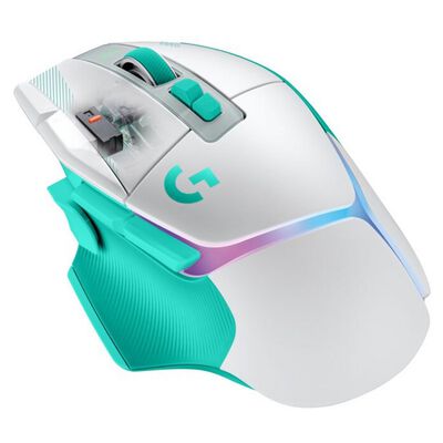 Logicool  G502 X PLUS LIGHTSPEEDワイヤレスRGBゲーミング マウス G502XWL-RGBM (ミントグリーン) 