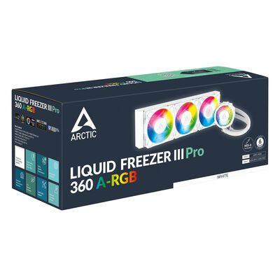ARCTIC  Liquid Freezer III Pro 360 A-RGB ACFRE00188A (360mm ARGB ホワイト) 