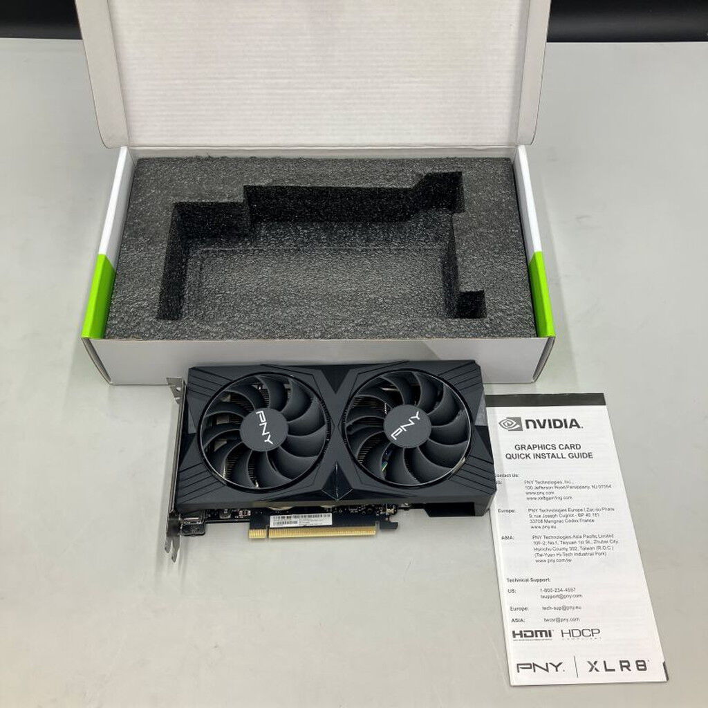 中古 PNY Geforce RTX 4060 8GB VERTO Dual Fan(RTX4060 8G