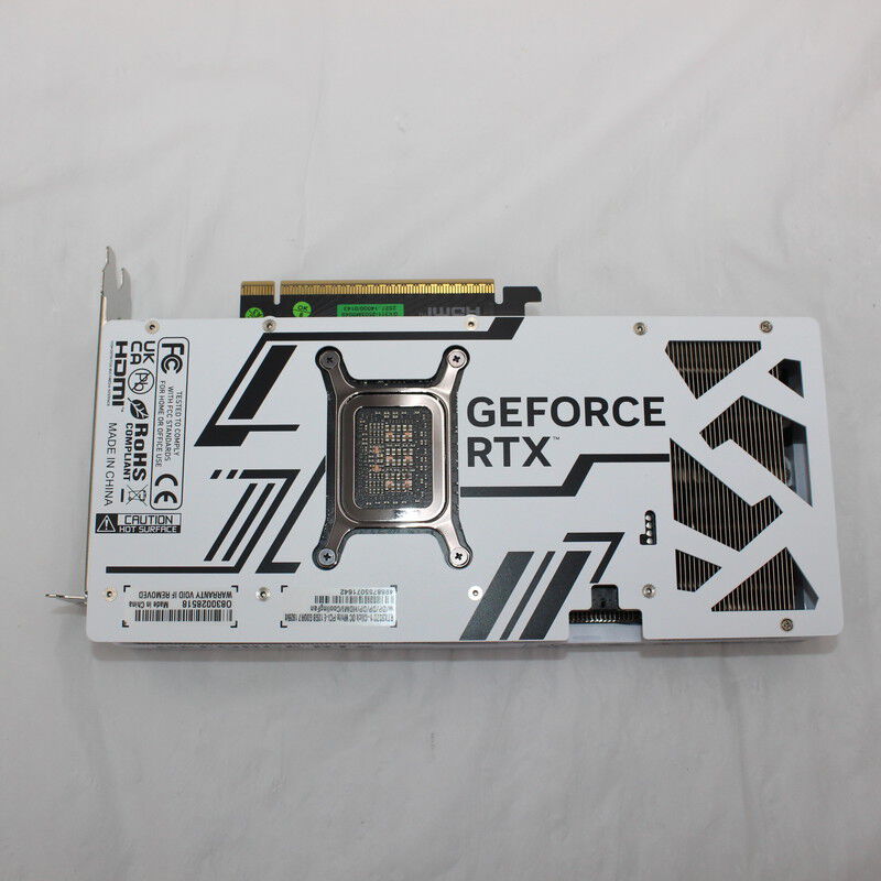 中古 玄人志向 GK-RTX5070-E12GB/WHITE/DF (RTX5070 12G) 176913