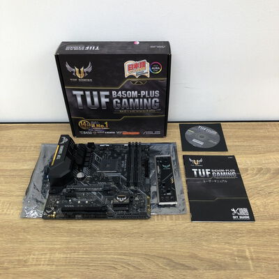 【津ラッツ店】中古  ASUS TUF B450M-PLUS GAMING (B450 AM4 mATX DDR4) 137897 