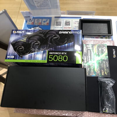 【宮崎恒久店】中古  Palit RTX5080 GamingPro 16GB (NE75080019T2-GB2031A) 5160000588 