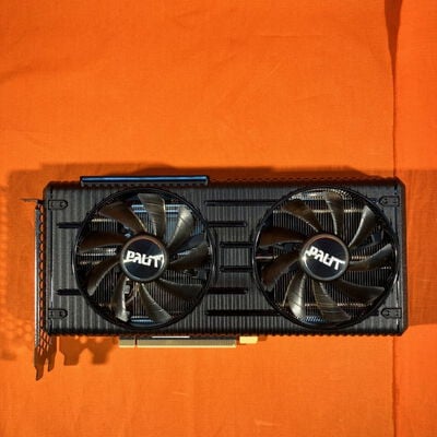 【なんば店】中古  【LHR版】Palit NE6306TS19P2-190AD V1 (RTX3060Ti Dual OC V1 8GB) 146436 