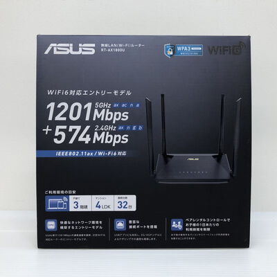 【徳島住吉店】中古  ASUS RT-AX1800U (11ax 無線LANﾙｰﾀｰ) 5230000579 