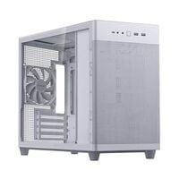 ASUS  Prime AP201 Tempered Glass MicroATX Case (AP201 ASUS PRIME CASE TG WHITE EDITION ホワイト) 