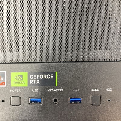 【八王子店】中古  THIRDWAVE Lightning-G AV7XB Ryzen7 5700X搭載(Ryzen 7 5700X/16GB/SSD1TB/HDD2TB/RTX4060/W11H) 1230010149 
