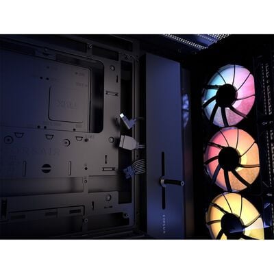 Corsair  FRAME 4000D LCD RS ARGB Premium Black CC-9011326-WW  (E-ATX ガラス ブラック) 