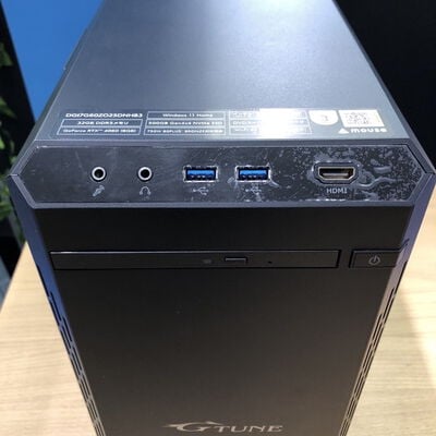 【甲府飯田店】中古  mouse G-TUNE DGI7G60ZO25DNHB3(i7 14700F/32GB/SSD512GB/RTX4060/W11H) 4720002774 