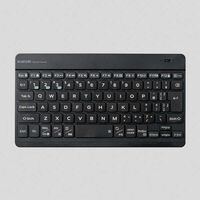 エレコム  充電式Bluetooth Ultra slimキーボード  Slint TK-TM15BPBK (ブラック) 