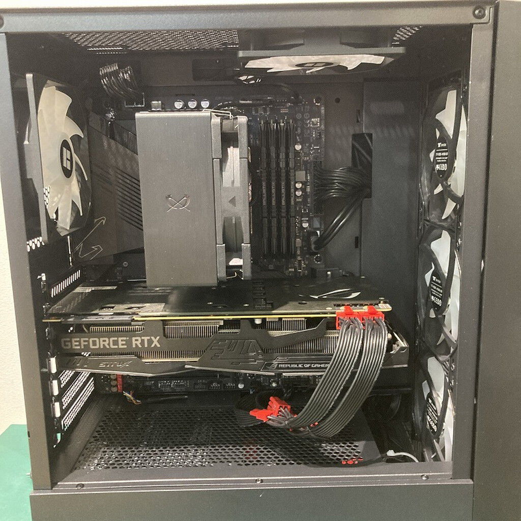 中古 自作パソコン(i5 11400F/32GB/SSD1TB/HDD2TB/RTX2070 SUPER 8GB