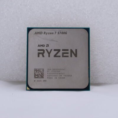 【通販センター】中古  AMD Ryzen 7 5700G (AM4/3.8GHz/20M/C8/T16/65W) 146739 