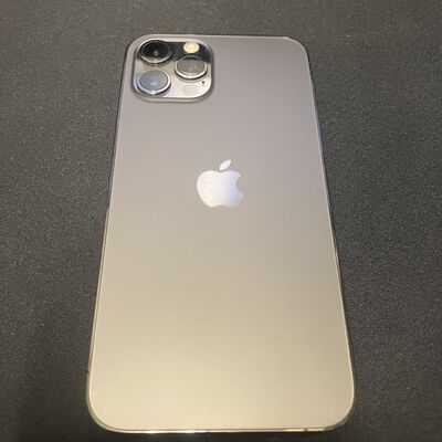 【大宮店】中古  【SIMロック解除済み】【docomo】Apple iPhone12 Pro 6.1インチ 256GB (シルバー) MGMA3J/A 155573 