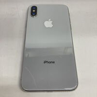 中古  【SIMロック解除済み】【SoftBank】 iPhoneX 64GB (シルバー) MQAY2J/A 155247 