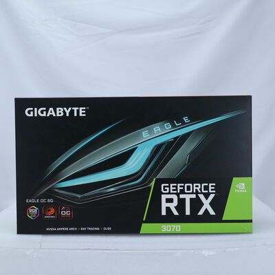 【通販センター】中古  GIGABYTE GV-N3070EAGLE OC-8GD (RTX3070 8G) 143898 