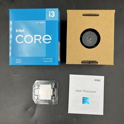 【大須店】中古  INTEL Core i3 12100F  (1700/3.3G/12M/C4/T8) 148617 