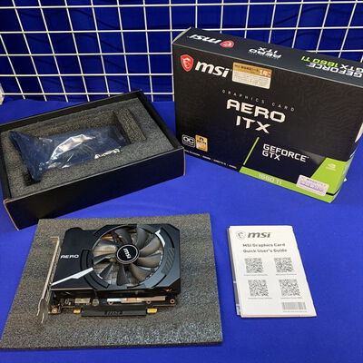 【横浜駅前店】中古  MSI GeForce GTX 1660 Ti AERO ITX 6G OC(GTX1660Ti) 139073 