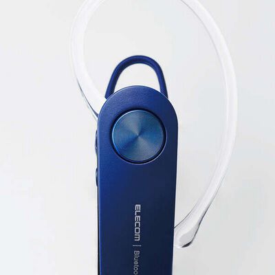 エレコム  LBT-HS11BU (Bluetoothハンズフリーヘッドセット ブルー) 