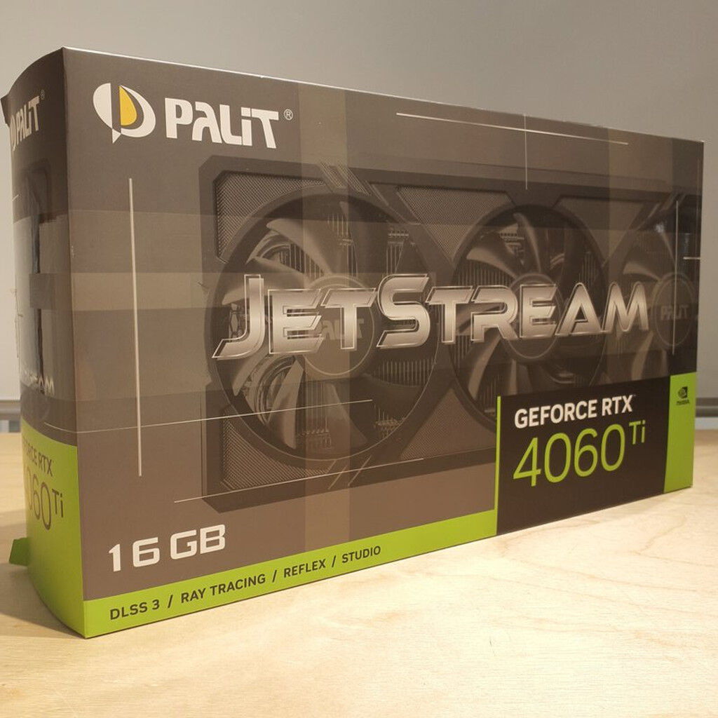 中古 Palit NE6406T019T1-1061J(RTX4060Ti JetStream 16G) 175543