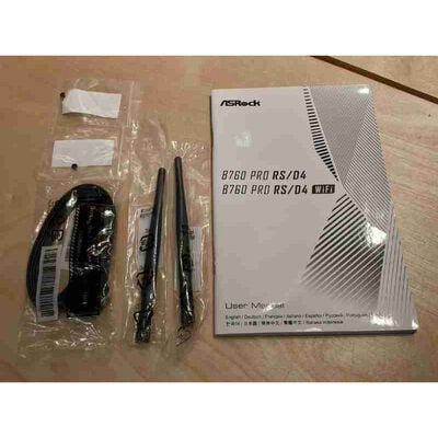 【鹿児島店】中古  ASRock B760 Pro RS/D4 WiFi (B760 1700 ATX DDR4) 167289 