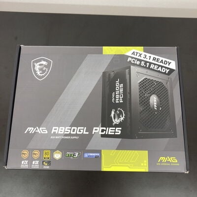 【長野稲里店】中古  MSI MAG A850GL PCIE5(ATX3.1 850W 80+G) 5110001351 