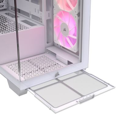 Corsair  3500X ARGB Tempered Glass White CC-9011279-WW (E-ATX ガラス ホワイト) 
