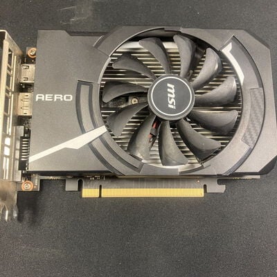 【大宮店】中古  MSI GeForce GTX 1650 AERO ITX 4G OC(GTX1650 4G GDR5) 139574 
