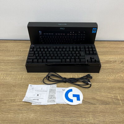【津ラッツ店】中古  Logicool G-PKB-002CK (有線 ｹﾞｰﾐﾝｸﾞｷｰﾎﾞｰﾄﾞ) 158801 