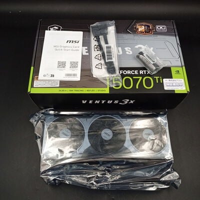 【大須店】中古  GeForce RTX 5070 Ti 16G VENTUS 3X OC 3120023510 