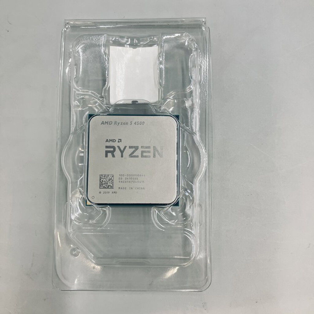 中古 AMD Ryzen 5 4500 (AM4/3.6GHz/11M/C6/T12/65W) 150745 （394681
