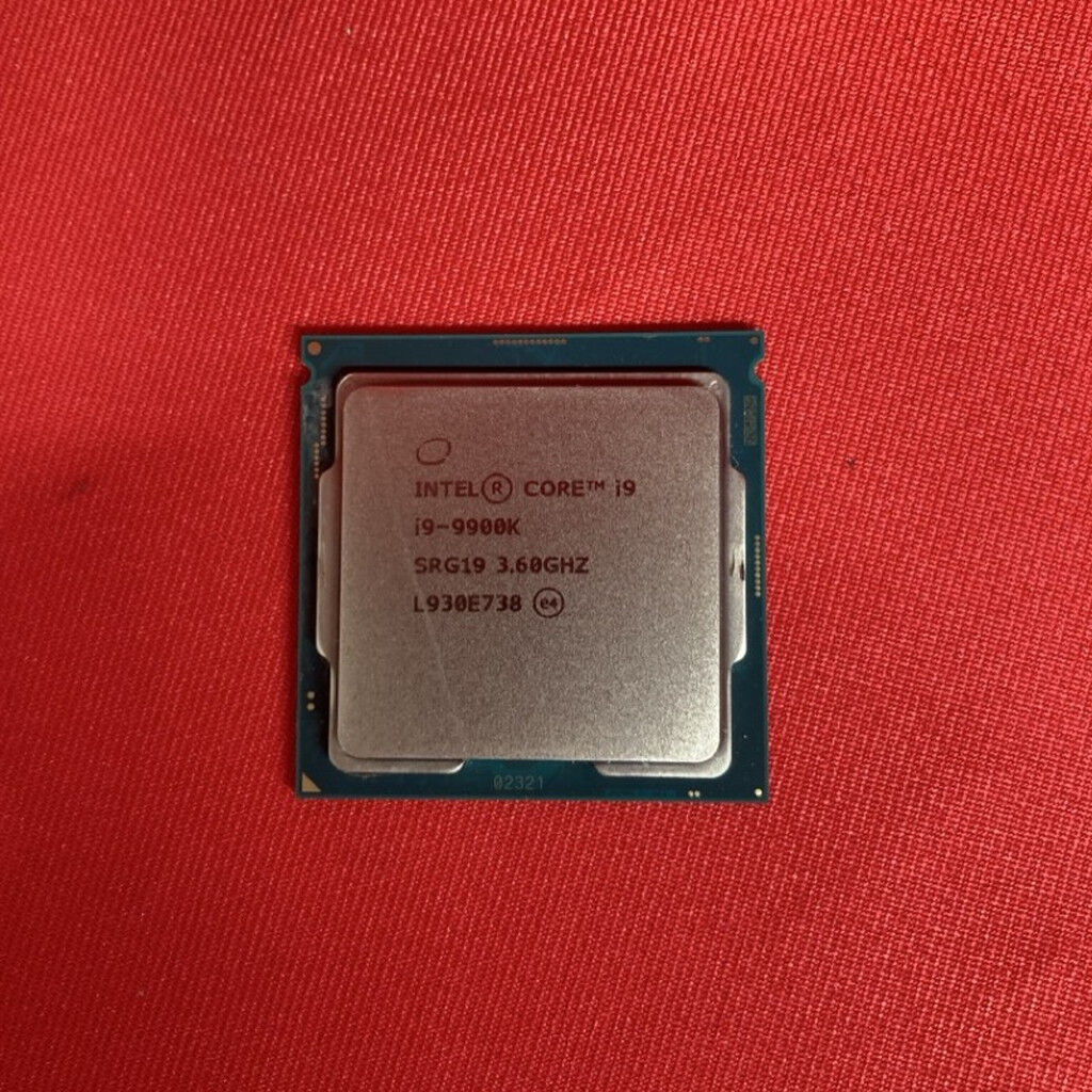 中古 INTEL Core i9 9900K (1151/3.60GHz/16M/C8/T16) 138482 （326307