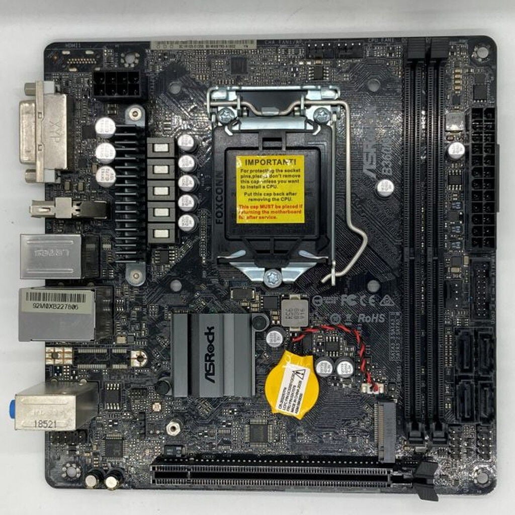 中古 ASRock B360M-ITX (B360 1151 mITX DDR4) 1230010810 （390090