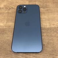 中古  【SIMロック解除済み】【au】Apple iPhone12 Pro 6.1インチ 128GB (パシフィックブルー) MGM83J/A 155583 