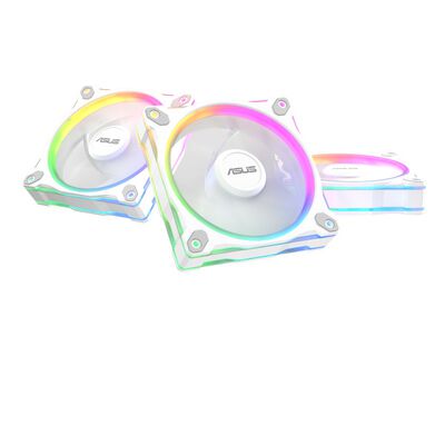 ASUS  MR120 ARGB FAN WHITE 3IN1 (120mm ホワイト 3個パック) 