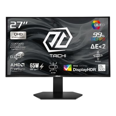 ASRock  Taichi TCO27QXA (27インチワイド WQHD 500Hz OLEDモニター) 