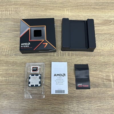 【津ラッツ店】中古  AMD Ryzen 7 9700X (AM5/3.8GHz/40M/C8/T16/65W) 169022 