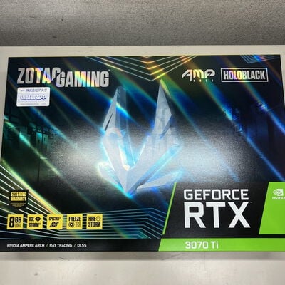 【町田店】中古  ZOTAC GAMING GeForce RTX 3070 Ti AMP Holo 3330003174 