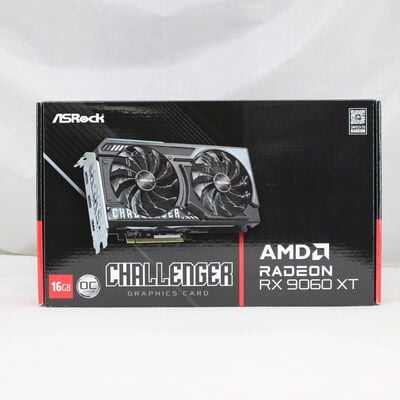 【通販センター】中古  ASRock RX9060XT CL 16GO(RX9060XT Challenger 16G) 179897 