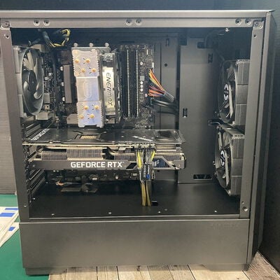 【広島店】中古  FRONTIER デスクトップ(Core i9-10900F/32GB/SSD1TB/ODDなし/RTX3080 Ti 12GB/GigabitLAN/W11H) 3320005182 