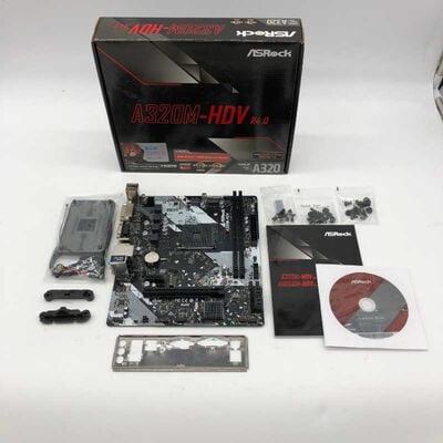 【郡山安積店】中古  ASRock A320M-HDV R4.0（A320 AM4 mATX DDR4） 3480039638 