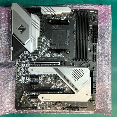 【静岡東瀬名店】中古  ASRock X570 Steel Legend (X570 AM4 ATX DDR4) 140058 