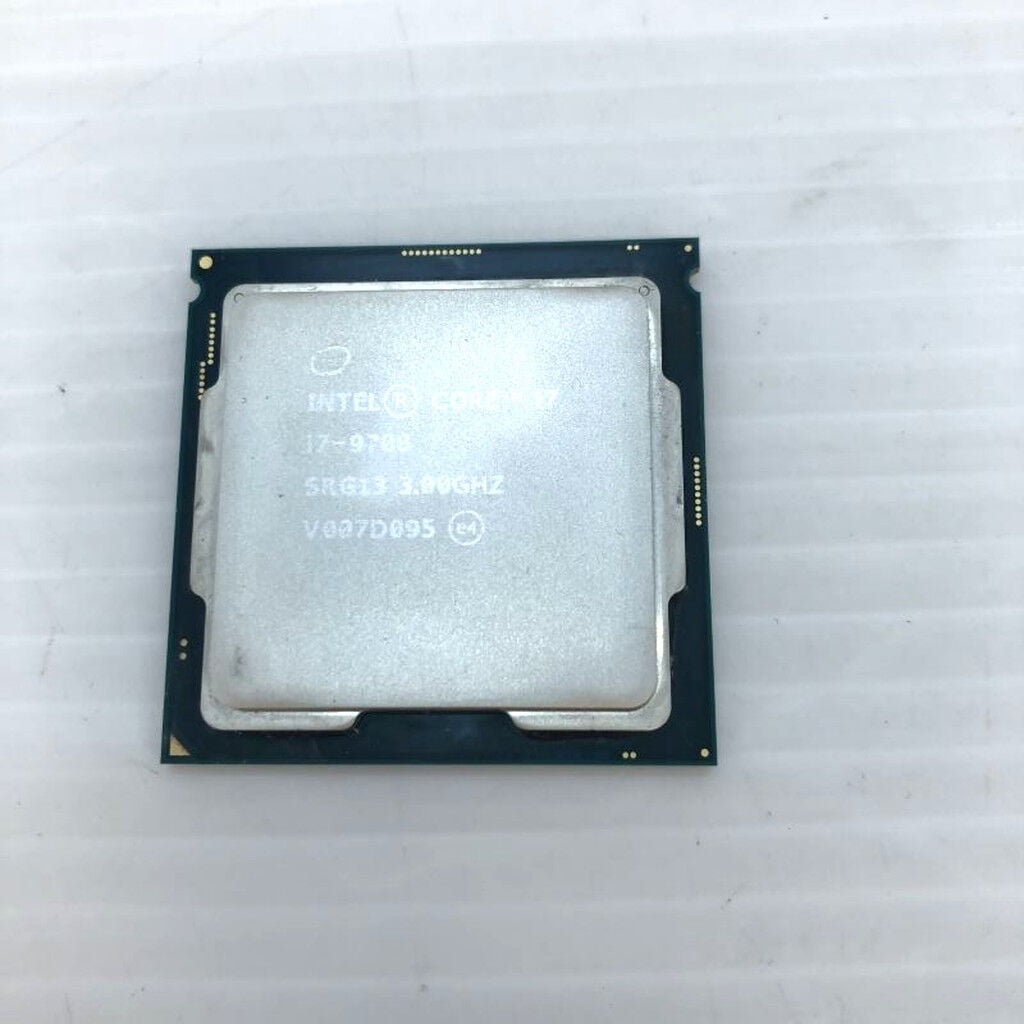 中古 Intel Core i7 9700 (1151/3.00GHz/12M/C8/T8) 140316 （402778