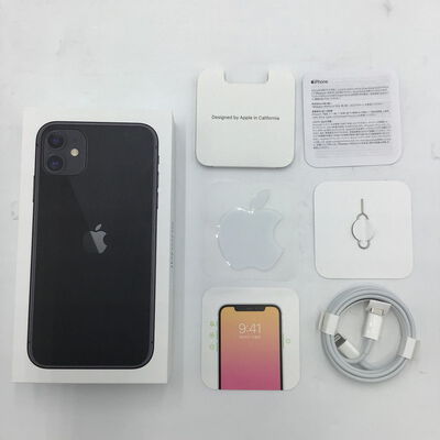 【白山FM松任店】中古  Apple iPhone11 64GB (ブラック) 国内版SIMロックフリー MHDA3J/A 新パッケージ版 146083 