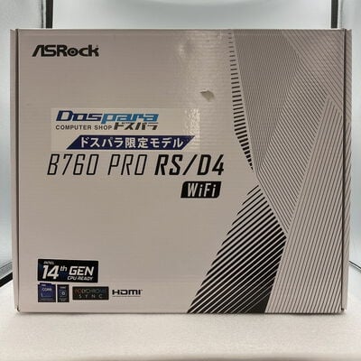 【新潟店】中古  ASRock B760 Pro RS/D4 WiFi (B760 1700 ATX DDR4) 3290006840 